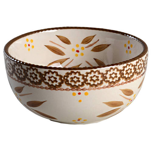 Old World Brown Soup/Cereal Bowl