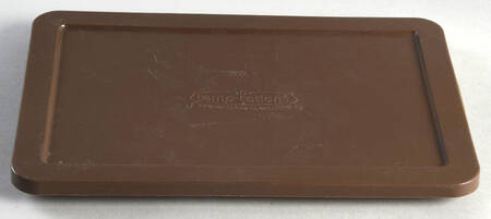 Old World Brown Plastic Lid for 13" Rectangular Baker