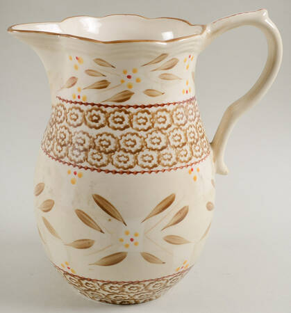 Old World Brown 48 Oz Pitcher