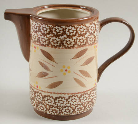 Old World Brown Coffee Pot No Lid
