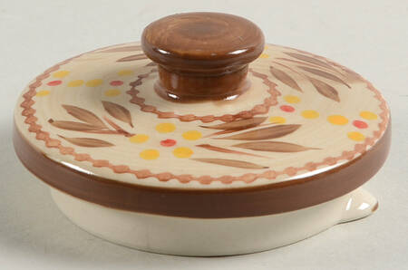 Old World Brown Lid for Coffee Pot