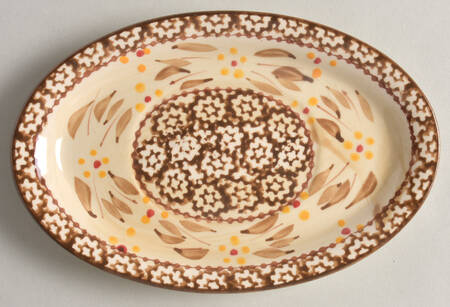 Old World Brown Underplate for Gravy Boat