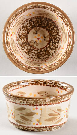 Old World Brown Ramekin