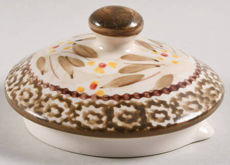 Old World Brown Lid for Teapot