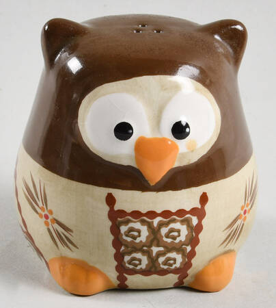 Old World Brown Figural Pepper Shaker