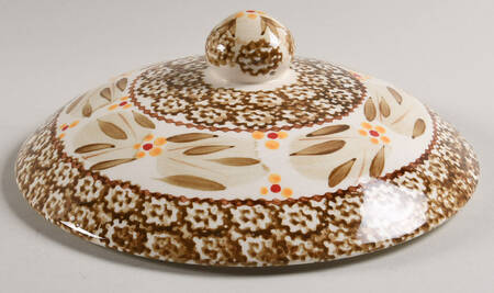 Old World Brown Lid for 2.5 Qt Round Casserole