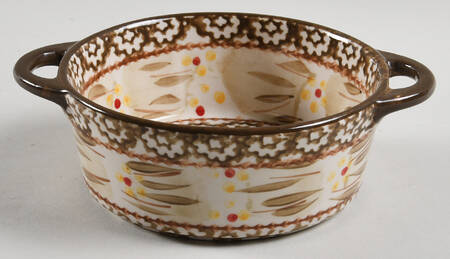 Old World Brown 10 Oz Individual Casserole No Lid