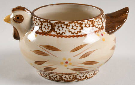 Old World Brown Soup Mug