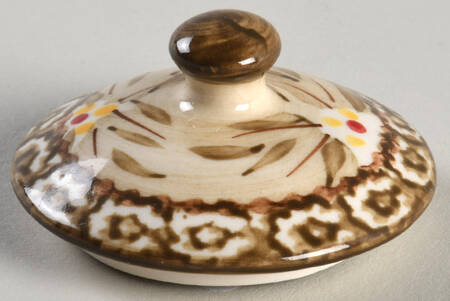 Old World Brown Lid for Sugar Bowl