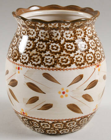Old World Brown Medium Canister No Lid