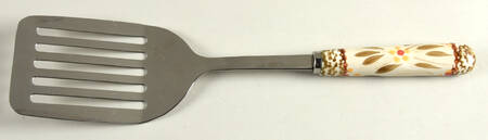 Old World Brown Metal Spatula