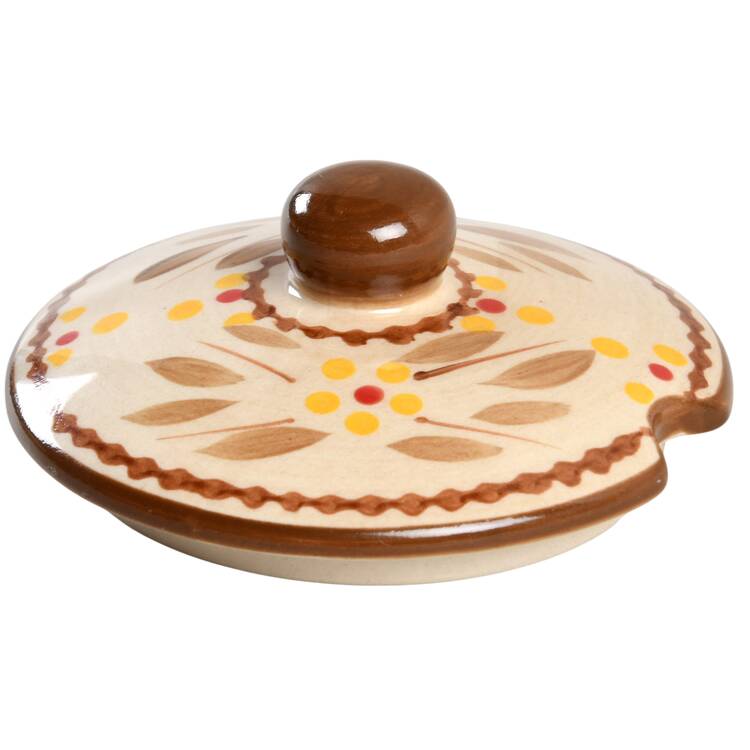 Old World Brown Lid for Condiment Jar