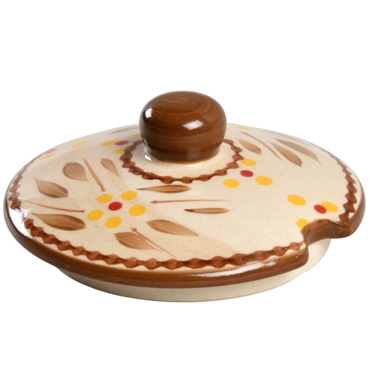 Old World Brown Lid for Condiment Jar