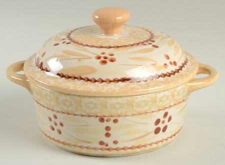 Old World Brown Sugar Bowl & Lid