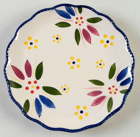 Old World Confetti Salad Plate