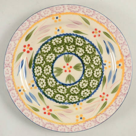 Old World Confetti Salad Plate