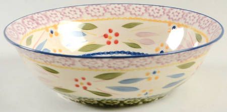 Old World Confetti Soup/Cereal Bowl