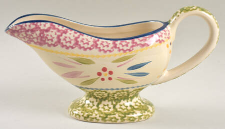 Old World Confetti Gravy Boat