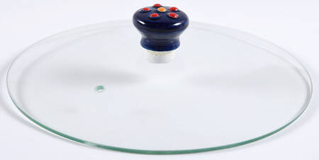 Old World Confetti Glass Lid for Round Stacking Baker