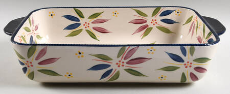 Old World Confetti Rectangular Baker No Lid
