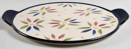 Old World Confetti Lid-It for 14" Round Tab Handled Baker
