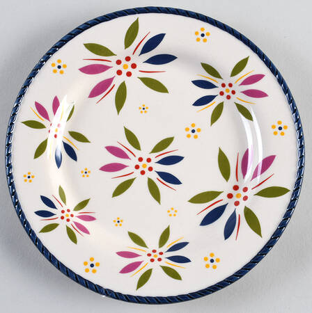 Old World Confetti Salad Plate