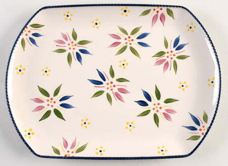 Old World Confetti 13" Rectangular Serving Platter