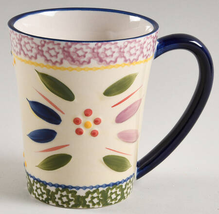 Old World Confetti Mug No Lid/Coaster Or Spoon