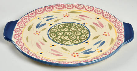 Old World Confetti Lid for 2 Qt Round Covered Casserole