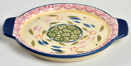 Old World Confetti Lid for 1.5 Qt Round Casserole