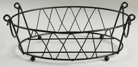 Old World Confetti Metal Stand for 10" Oval Baker