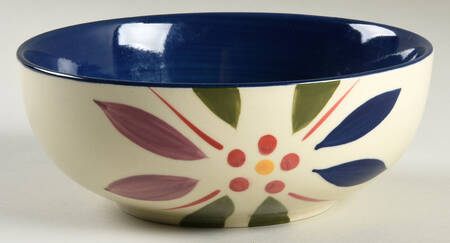 Old World Confetti Soup/Cereal Bowl