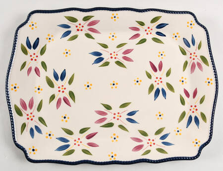 Old World Confetti 15" Rectangular Serving Platter