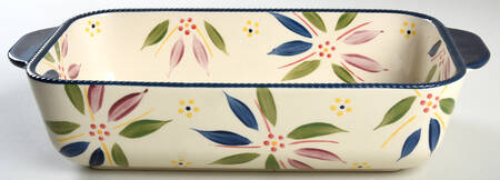Old World Confetti 13'' Rectangular Baker