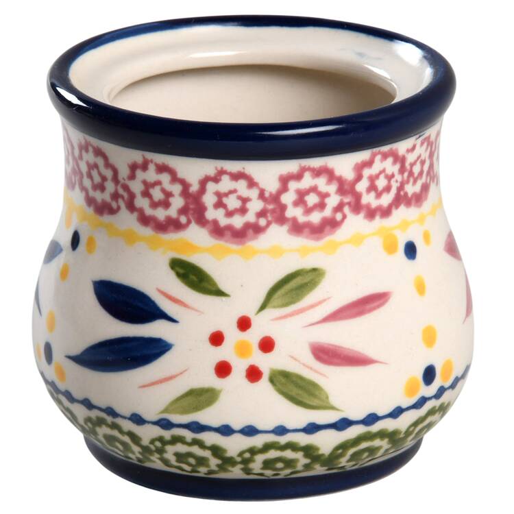 Old World Confetti Sugar Bowl No Lid