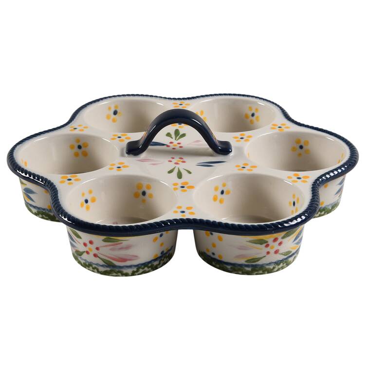 Old World Confetti Muffin Pan (Holds 6 Muffins)