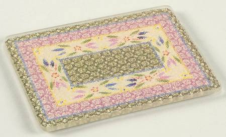 Old World Confetti Glass Trivet for 7" Rectangular Baker