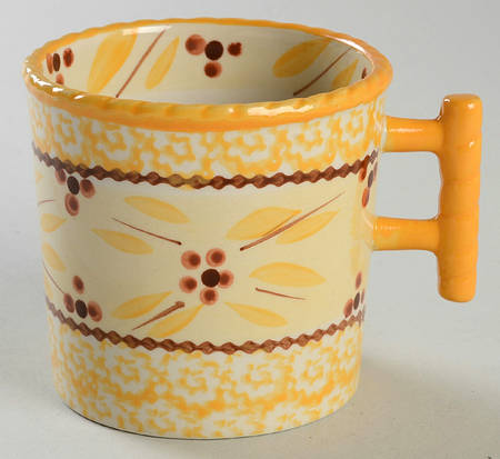 Old World Yellow Mug