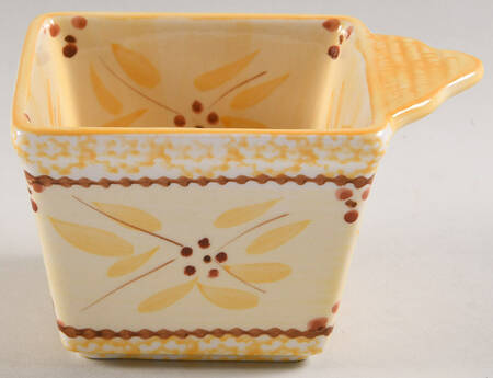 Old World Yellow Individual Square Baker by Temp-Tations