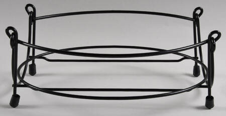 Old World Yellow 12" Metal Stand for Oval Baker