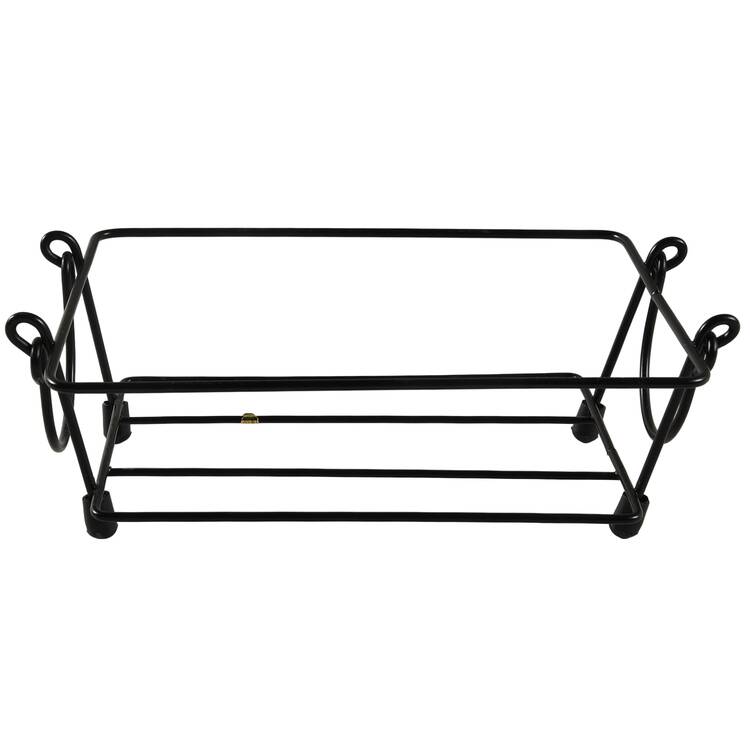 Old World Yellow Metal Stand for 10" Rectangular Baker