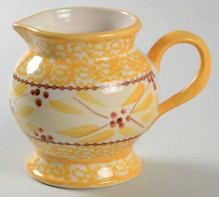 Old World Yellow Creamer by Temp-Tations