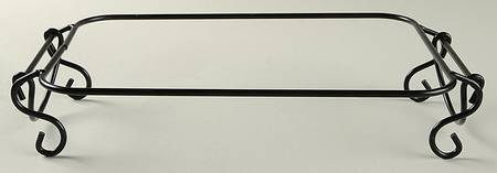 Old World Yellow Metal Stand for Muffin Pan (Holds 6 Muffins)