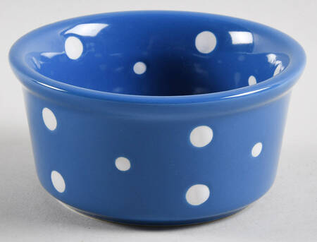 Polka Dot Blue Ramekin