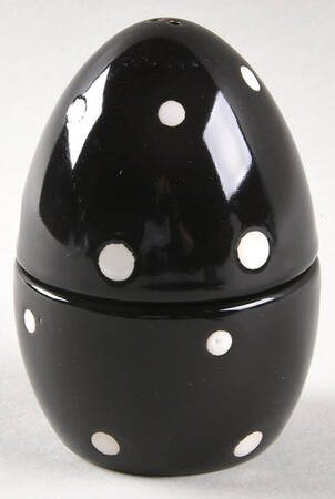 Polka Dot Black Stacking Salt & Pepper Set by Temp-Tations