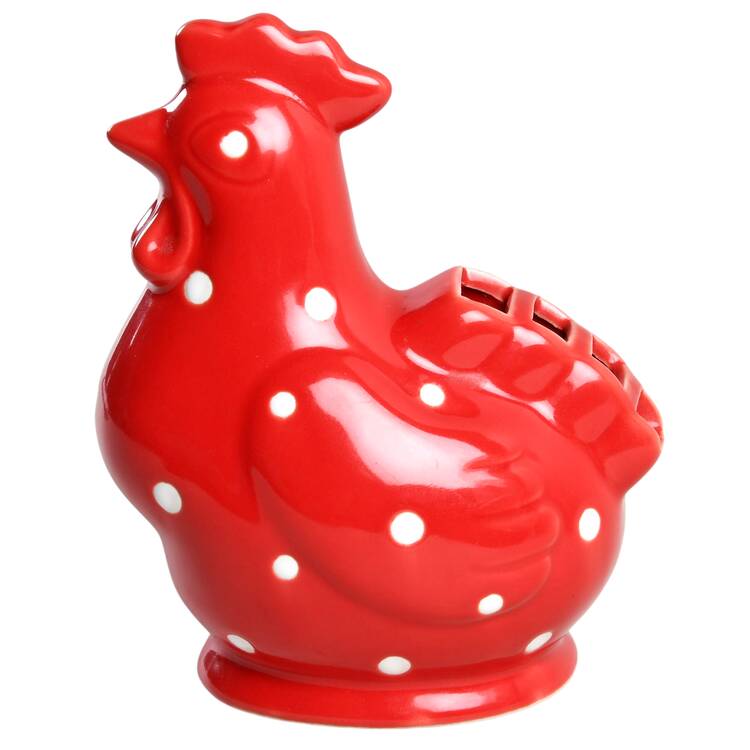 Polka Dot Red Holder for Measuring Spoons
