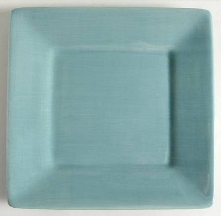 Misto Turquoise Square Salad Plate