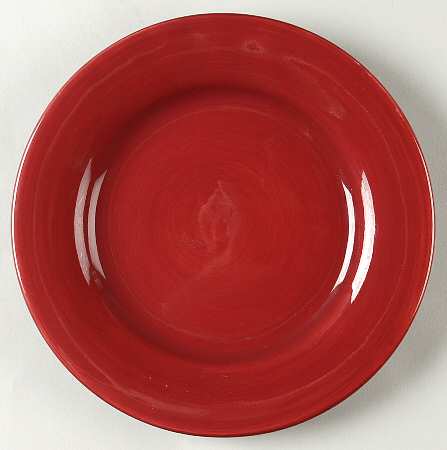 Avellino Cherry Red Salad Plate