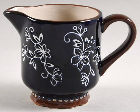 Floral Lace-Blue Creamer