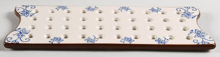 Floral Lace-Blue Drip Tray for Multifunctional Baker